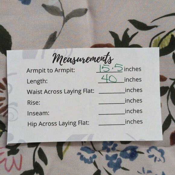 Anthro Laia White Floral 3/4 Sleeve V-Neck Midi Dress Turkey Botanical Size 4 - Picture 9 of 9